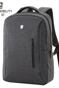 SWISSMOBILITY瑞动 双肩包男女休闲旅行大容量电脑背包 MT-5918 灰色
