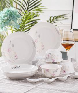 YILAN伊兰 12头百合餐具 YL-1203C