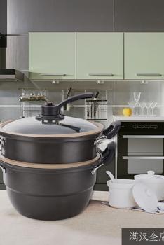 FIRE ELEPHANTS火象 满汉全席养生蒸炖锅134427-黑色