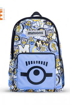 神偷奶爸小黄人时尚背包(蓝色)ME-003M