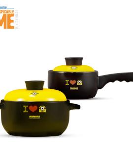 神偷奶爸小黄人陶瓷耐热锅具俩件套MN-JTCT08-2