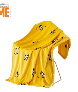 神偷奶爸小黄人时尚多功能绒毯MC-FYX12