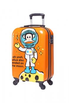 Paul Frank大嘴猴 拉杆箱（18寸）PFL0068 橙色