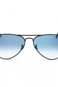 雷朋(Ray.Ban)太阳镜3025渐进002/3F-光黑/渐进蓝