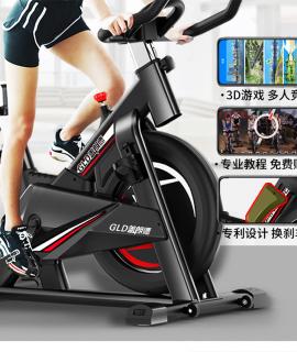 GLD All-inclusive Home Exercise Bike Weight Loss Bike Spinning-Red Game Model