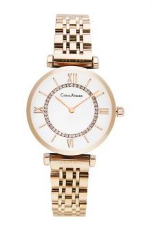 英国CLOUS KRAUSE热销爆款女表 满天星/时尚简约 进口石英机芯礼盒-贝壳面圆钻