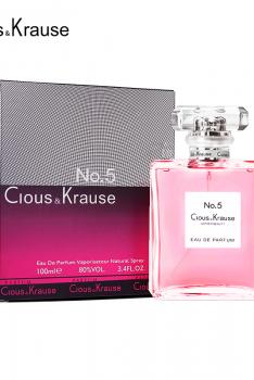 英国CLOUS KRAUSE 热销款女士持久花香型No.5号礼盒装 100ml香水CKX19S002A