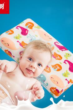 AING TREE爱婴树 儿童乳胶枕 2-10岁护颈枕乳胶枕头幼儿园小学生枕天然乳胶-美人鱼