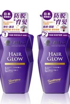 CABELO日本卡蓓诺 育发洗护套装(基础型)350mL+350mL/套 ZZ10755102596