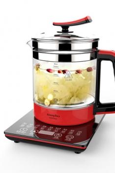 英国FINSYBO克蕾尔玻璃养生壶 1.5L 800W ZZ10755201961