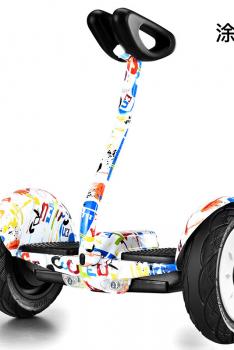 COLLAR AO领奥 E50 智能电动平衡车体感车成人儿童两轮越野大轮儿童平行车-涂鸦版