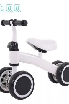 七贝贝 儿童四轮平衡车学步车12-03LI学步神器儿童无脚踏单车