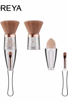 ZOREYA卓尔雅 三合一化妆刷多功能组合便携一体化妆刷 平头粉刷 ZZ10755013870