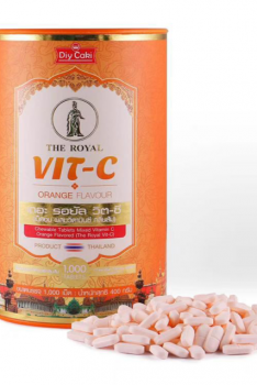 泰国皇家THE ROYAL 维生素C VC糖 1000粒/罐 ZZ10755900310