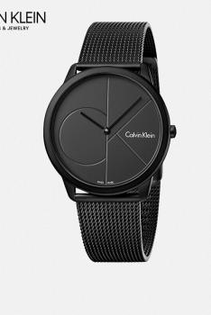 卡文克莱CALVIN KLEIN MINIMAL简约系列石英男表K3M514B1-米兰风钢表带