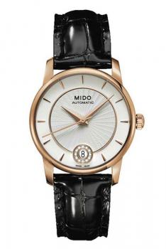 美度(MIDO)BARONCELLI贝伦赛丽系列巴塞尔新款自动机械商务皮带女表 M007.207.36.036.00