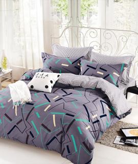 TISEN New Rhythm Time Rhyme Velvet 4 Pieces Sets Size Double 1.8m Bed-TQ-T102