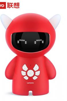 LENOVO联想 小乐智能机器人儿童教育学习机3-12岁语音对话教学早教机器人-红色