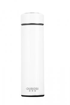 OUBOSI欧博思 304智能温控显示保温杯时尚商务水杯子 B8709 500ml 产品升级-素雅白