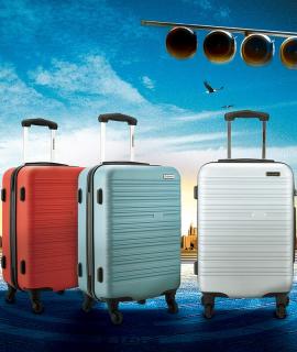 DIPLOMAT Business And Leisure Lever Box 20-inch YH-6162-blue