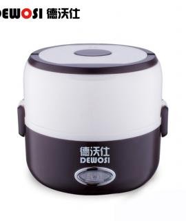 DEWOSI Double-layer Electric Lunch Box A2 1.3L-Red