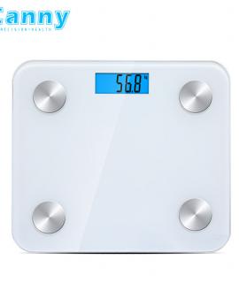CANNY凯立 智能体脂秤CF470BT体重秤电子脂肪秤家用体脂称蓝牙人体秤-白色