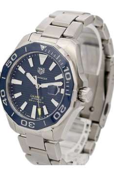 泰格豪雅TAG HEUER AQUARACER竞潜系列自动机械瑞士手表男WAY201B.BA0927