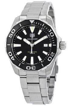 泰格豪雅TAG HEUER AQUARACER竞潜系列男士石英表男款手表WAY111A.BA0928