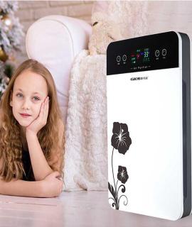 GKN格卡诺 负离子家用除甲醇除烟除尘PM2.5空气净化器GKN-KJ-C(方屏净化器)